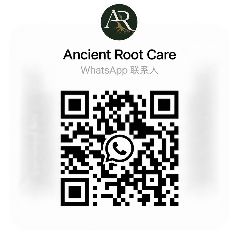 Ancient Root Care WhatsApp QR Code